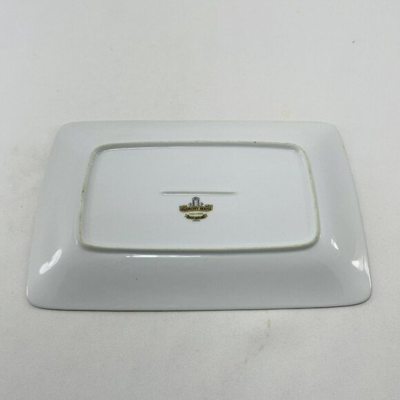 Harmony House Wheat Garland Plate Tray Dish 10” Rectangular Cheese Snack Serving - Picture 4 of 10